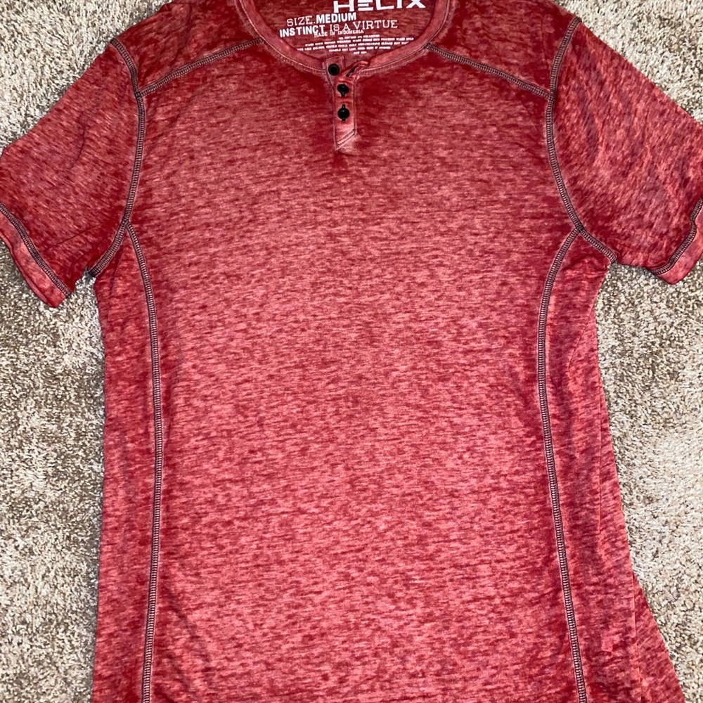 HELIX , Mens Medium, Red